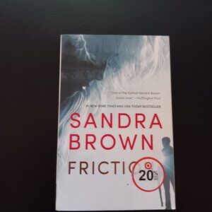 Friction by Sandra Brown fiction best seller book